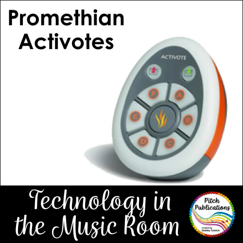 Promethean ActiVotes in the Music Classroom