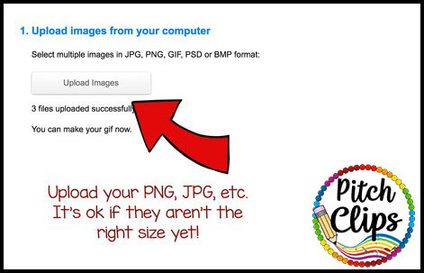 Keynote This is a great post from Pitch Clips showing how to make an animated gif banner for your teachers pay teachers store!