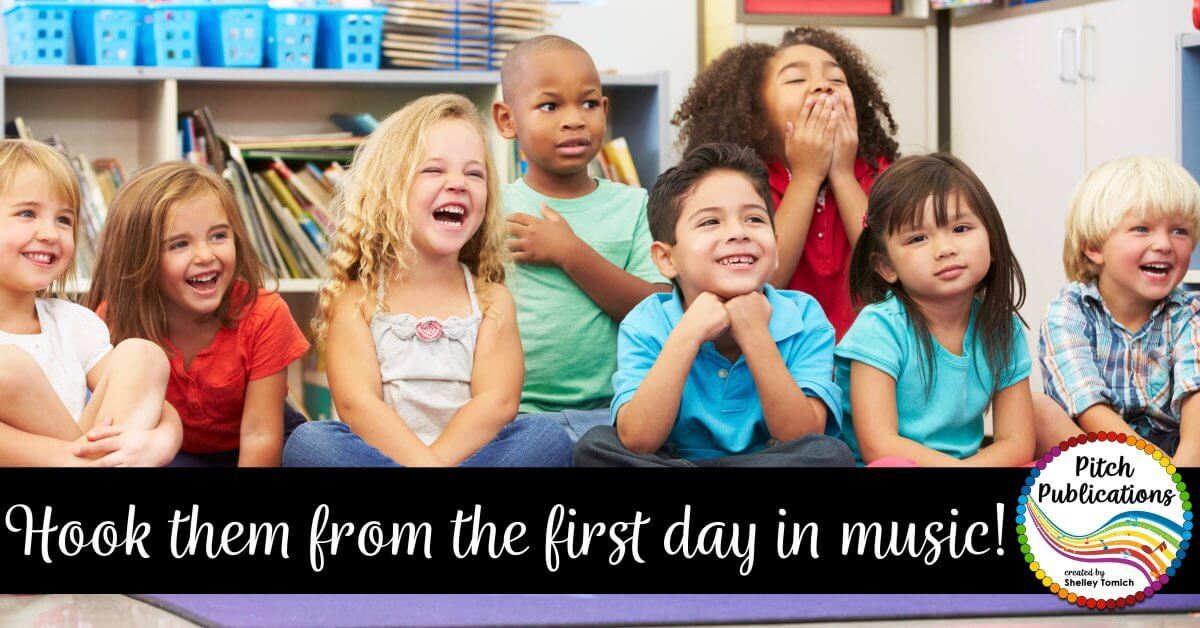 BACK TO SCHOOL Music Activities - Welcome Song with Beat Passing Singing  Game