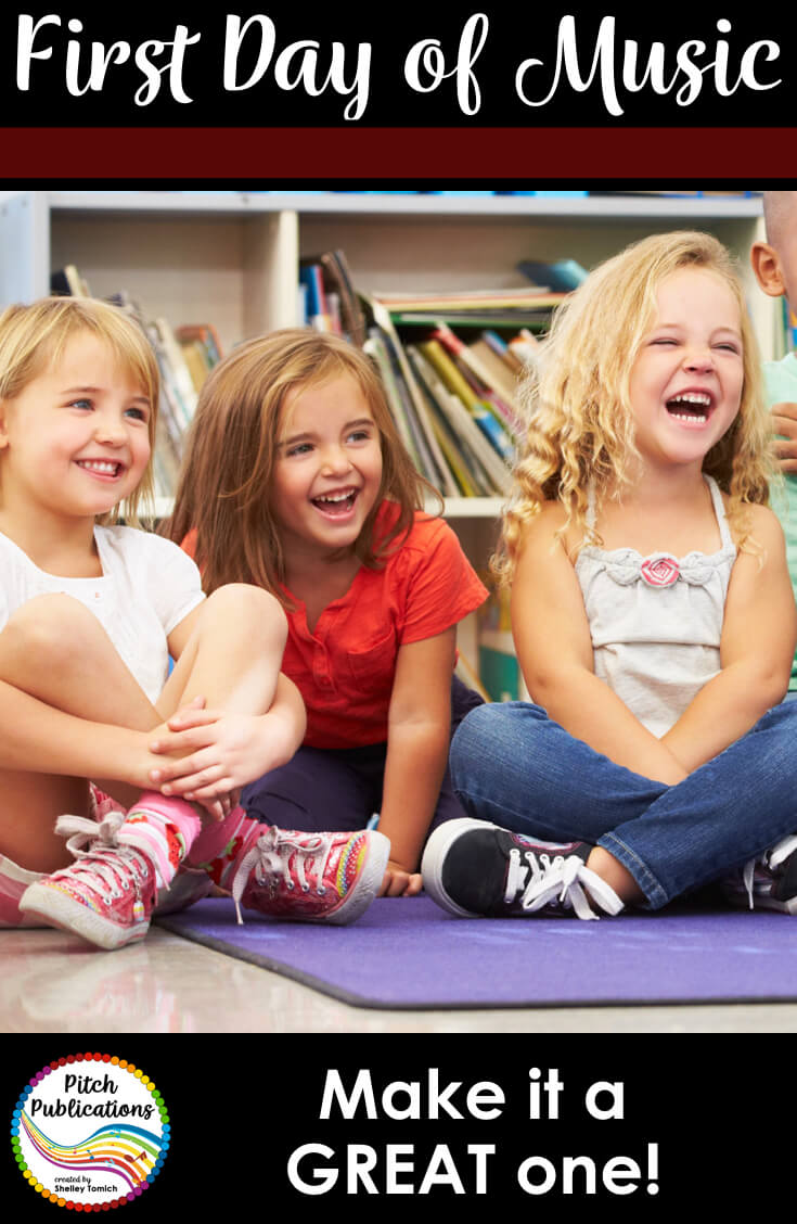The first day of music class can be hard to plan! You want it to be great, but also cover important procedures. It is crucial you get this day right - it can set the tone for the whole year! #musedchat #musicteacherlife #musicteacher #musictpt #iteachmusic #musiceducation #musicclassroom #elmused #musicteacher #elementarymusic #musiced #iamamusicteacher #generalmusic #orffposse #kodaly #teacherlife #elementarymusicteacher #musicteacherproblems #tptmusic #tptmusiccrew #pitchpublications