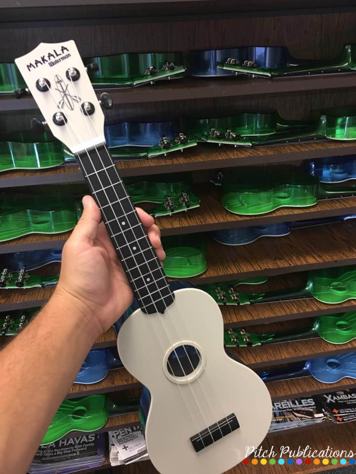 This is a great post on storing ukuleles in the music classroom. There are so many great ideas and pictures for ukulele storage! #pitchpublications #elmused #tptmusiccrew