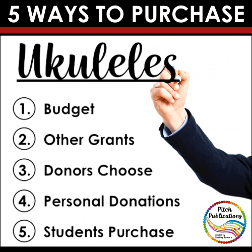 5 Ways to Purchase Ukuleles for the Elementary Music Classroom