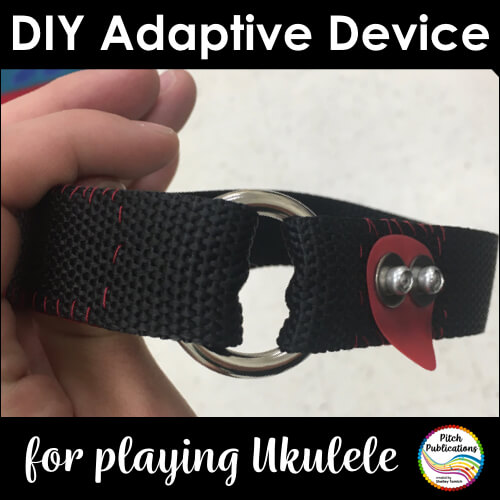 DIY Adaptive Device for Playing Ukulele