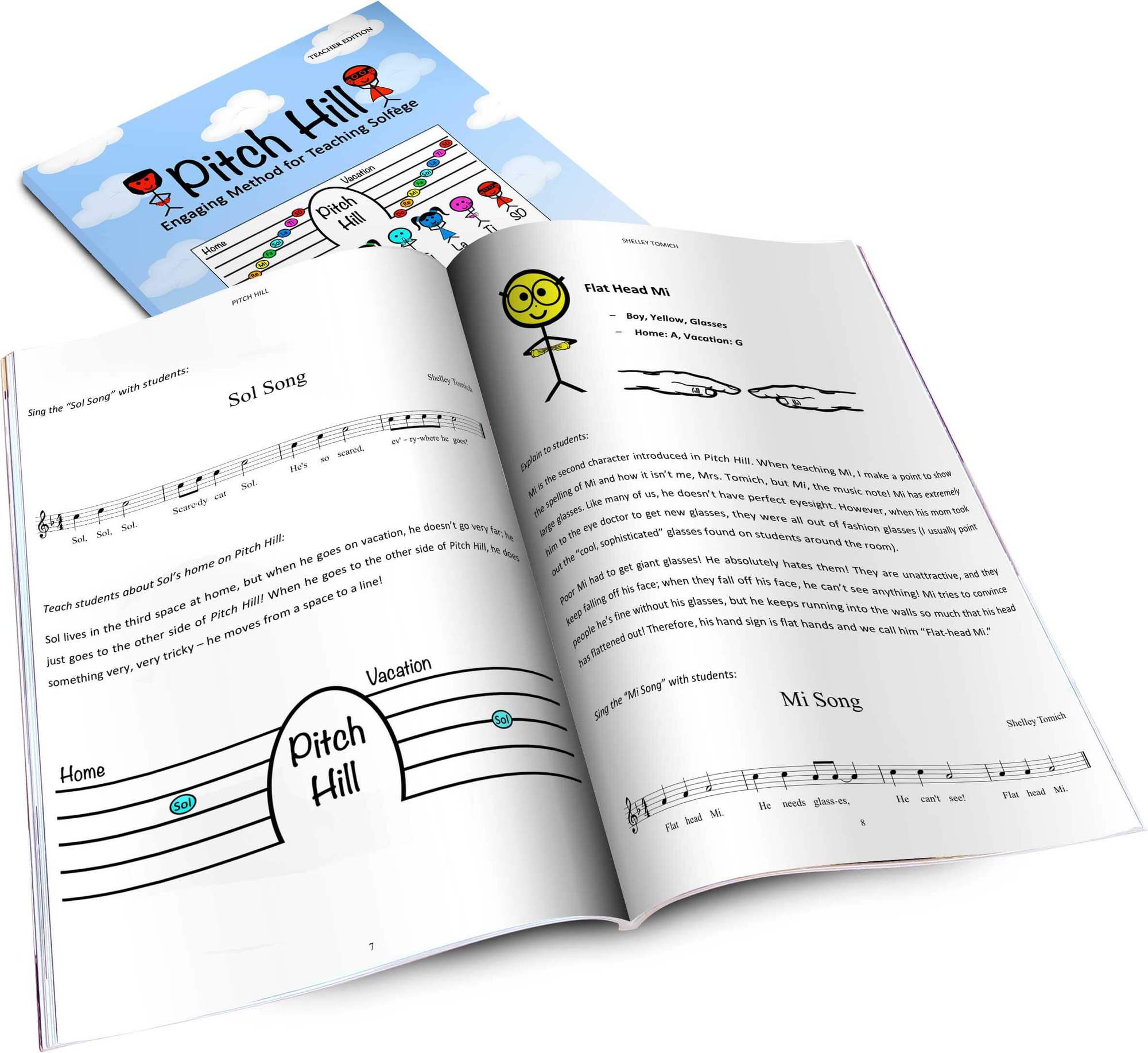 Pitch Hill is a method of teaching the notes of the musical scale in which each note is a character with his or her own story and special song! #pitchhill #elmused #pitchpublications