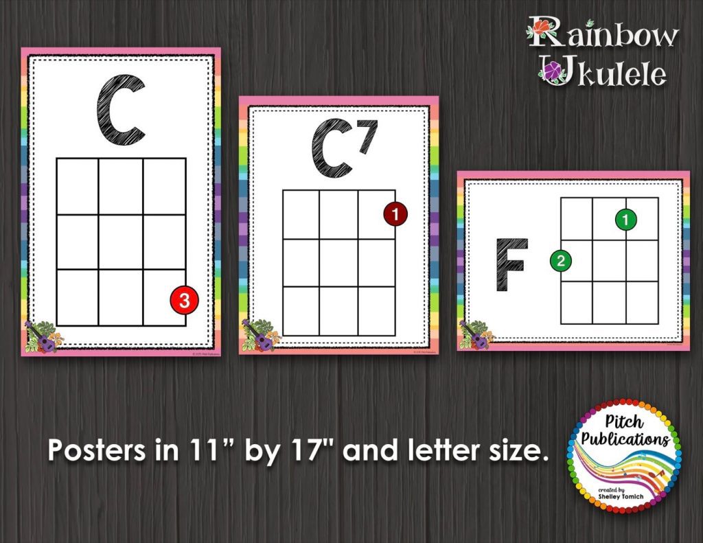 rainbow-ukulele-chord-chart-posters-printable-11-by-17-and-letter-size