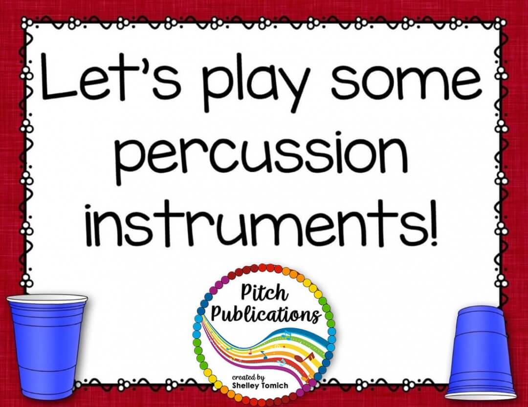 Back to School Music Lesson Plan! 4th and 5th Cup Game