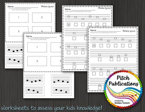 Learning with Literature: Manana Iguana - Lesson plan - Solfege practice! - Image 3