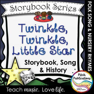 Storybook Series - Twinkle, Twinkle, Little Star - Nursery Rhyme / Folk Song